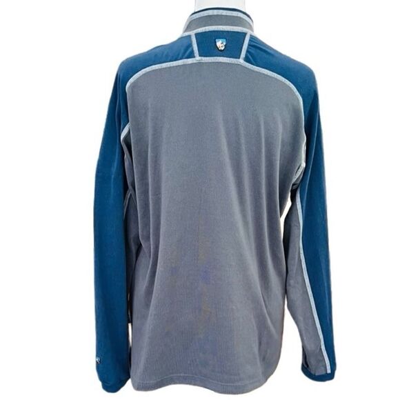 KUHL Technikore 1/4 zip 100% polyester activewear top size M. - Picture 3 of 7